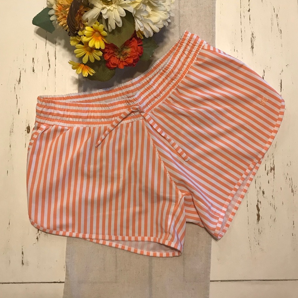 Albion fit striped shorts